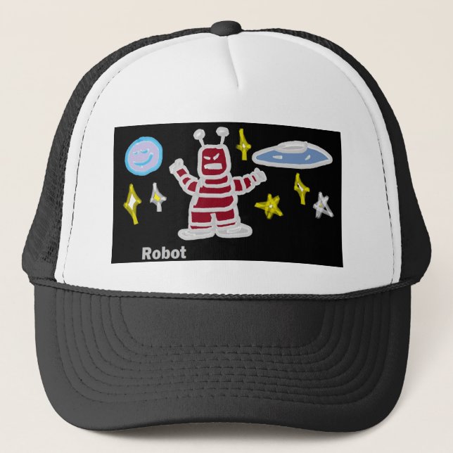 Casquette Robot (Devant)