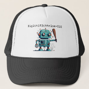Casquette robot baseball bragueuse Trucker Chapeau