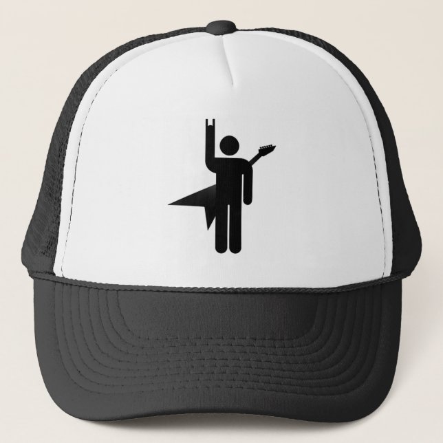 Casquette Roche de guitares ! (Devant)