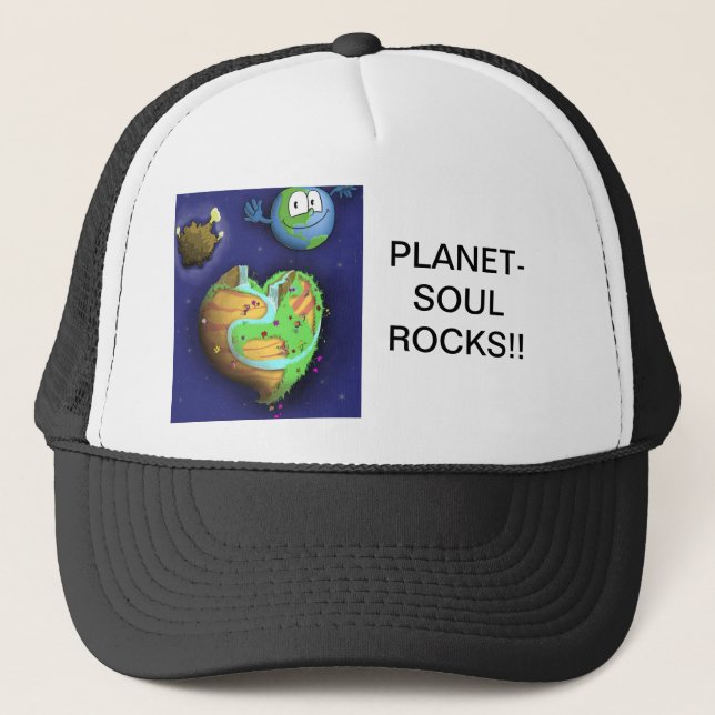 Casquette ROCHES de HatPLANET-ÂME de base-ball ! ! (Devant)