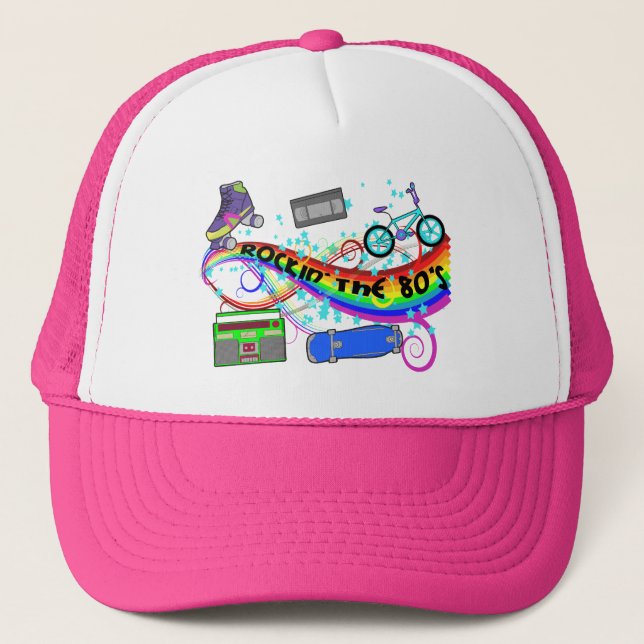 Casquette Rockin les années 80 (Devant)