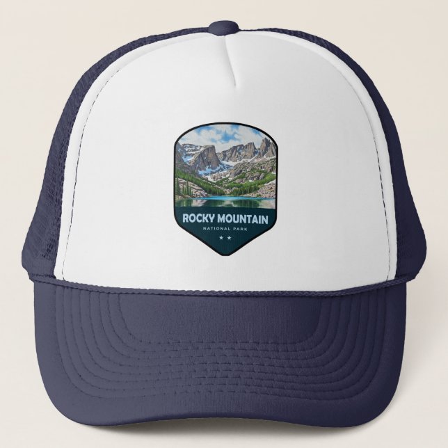 Casquette Rocky Mountain National Park Shield (Devant)