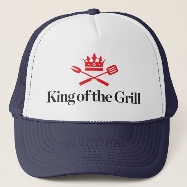 Casquette Roi du gril (Devant)