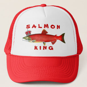 Casquette Roi saumoné