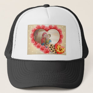 Casquette Romantique Amour Coeur Art Imprimer