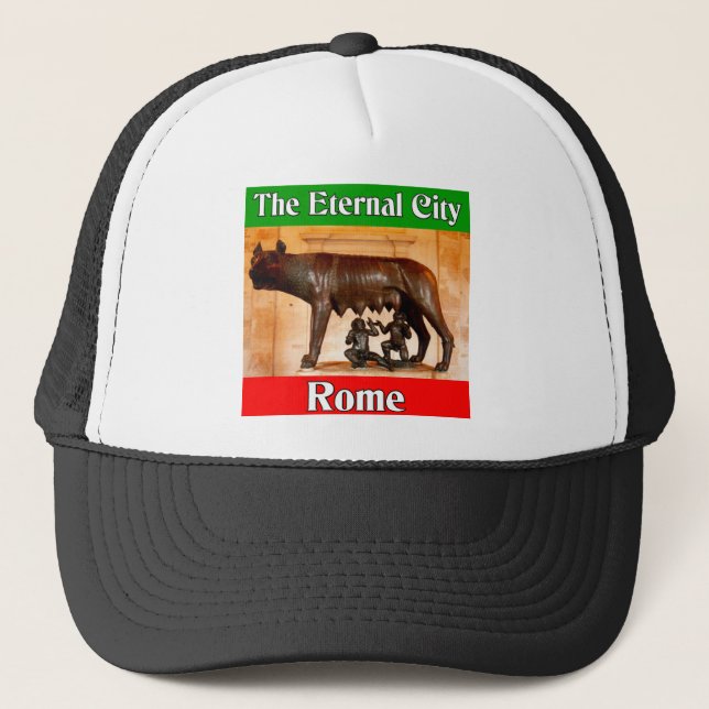 Casquette Rome la ville éternelle (Devant)