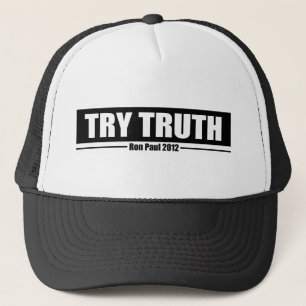 Casquette Ron Paul 2012 : Vérité d'essai