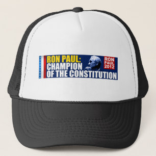 Casquette Ron Paul : Champion de la constitution