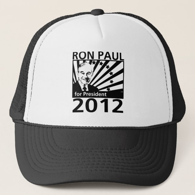 Casquette Ron Paul pour le président 2012 (Devant)