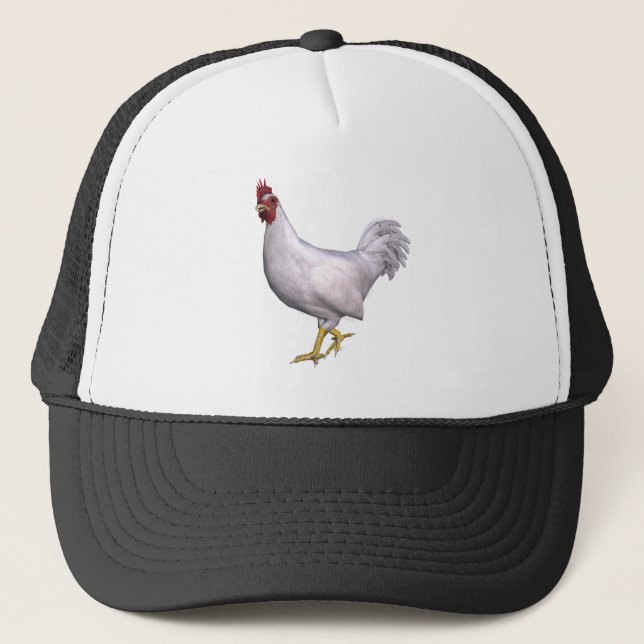 Casquette Rooster blanc (Devant)