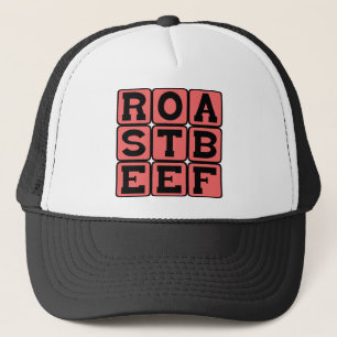 Casquette Rosbif, viande pour sandwich