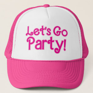 Casquette Rose Branché Faisons la Fête