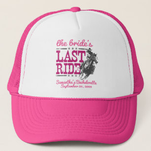 Casquette Rose Chaud La Dernière Virée de la Mariée