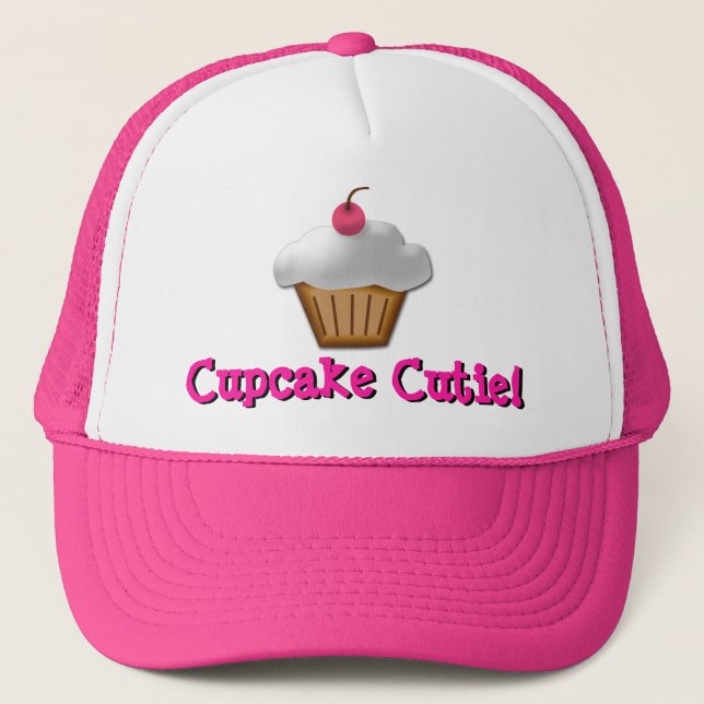 Casquette rose de Cutie de petit gâteau (Devant)