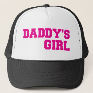Casquette rose de fille de daddys