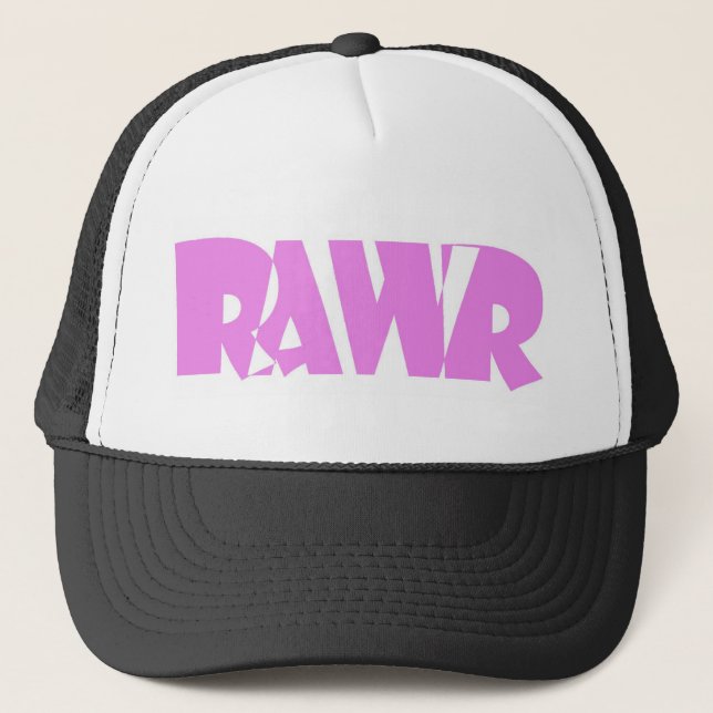 Casquette rose de Rawr (Devant)