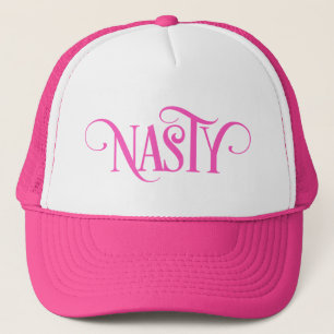 Casquette rose de résistance
