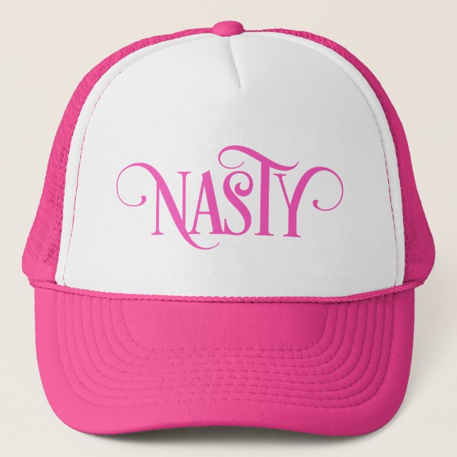 Casquette rose de résistance (Devant)