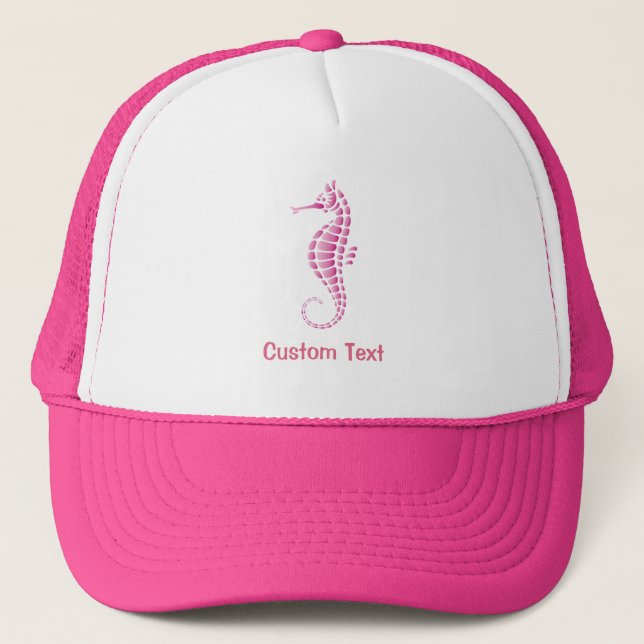 Casquette Rose de Seahorse (Devant)