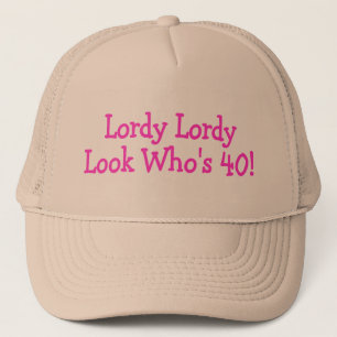 Casquette Rose de Whos 40 de regard de Lordy Lordy