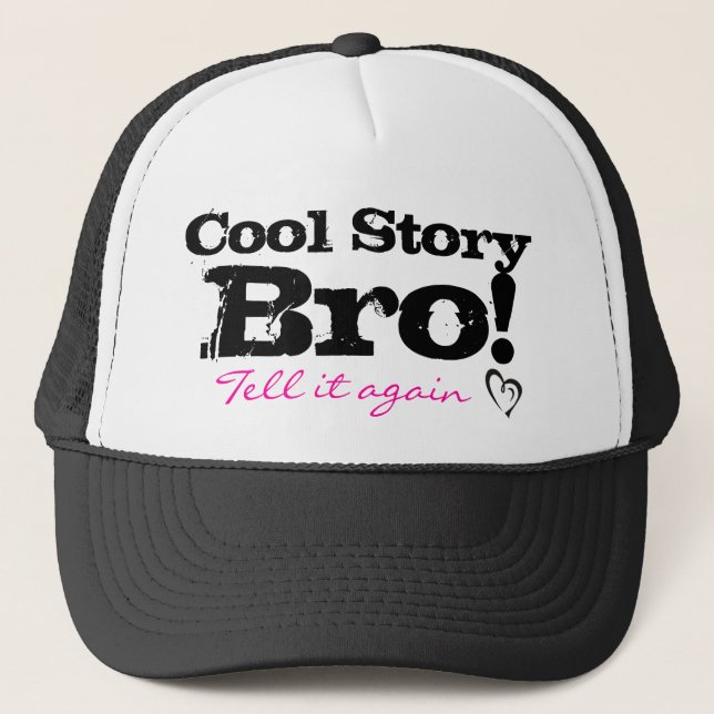 Casquette Rose frais d'histoire (Devant)