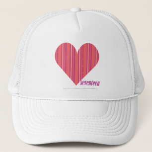 Casquette Rose mince 3 de rayures