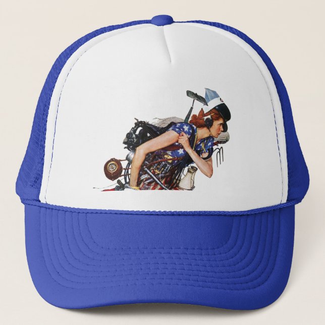 Casquette Rosie à la délivrance (Devant)