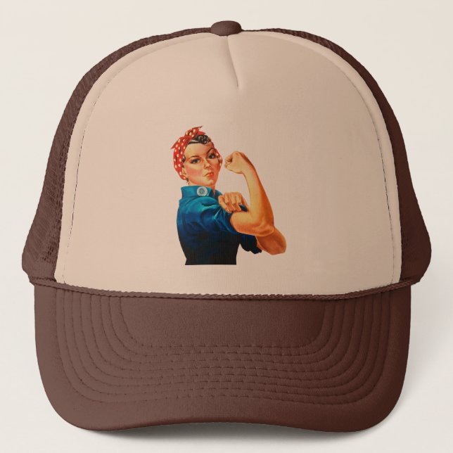 Casquette Rosie l'affiche de 2ÈME GUERRE MONDIALE de rivoir (Devant)