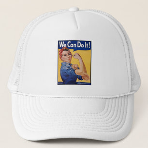 Casquette Rosie le Riveter Des femmes fortes dans la main-d'