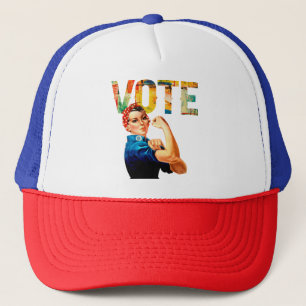 Casquette Rosie le vote politique du Riveter