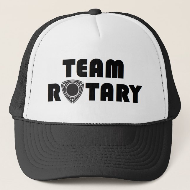 Casquette rotatoire de camionneur d'équipe (Devant)