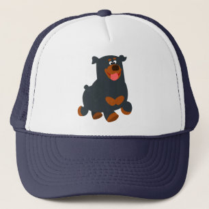 Casquette Rotoon Rotweiler de dessin mignon
