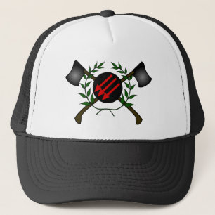 Casquette Rouge/anarchie communistes de tête de peau de