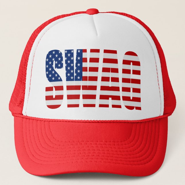Casquette rouge de camionneur de Snapback de (Devant)