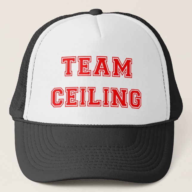Casquette Rouge de fan de plafond (Devant)