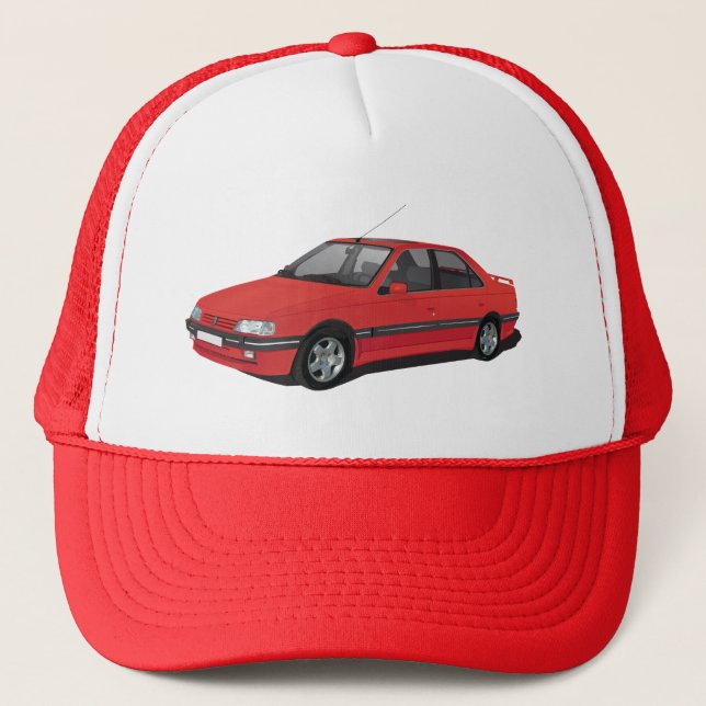 Casquette Rouge de Peugeot 405 (Devant)