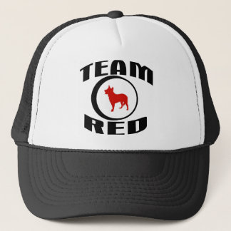 Casquette Rouge d'équipe