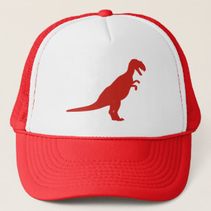 Casquette Rouge dinosaure