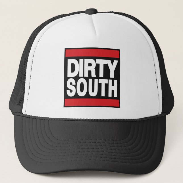 Casquette Rouge du sud sale (Devant)