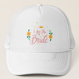 Casquette Rouge Fard Rose Je Suis La Mariée Enterrement De V