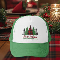 Rouges Rustiques Plaid Joyeux Arbres de Noël Perso