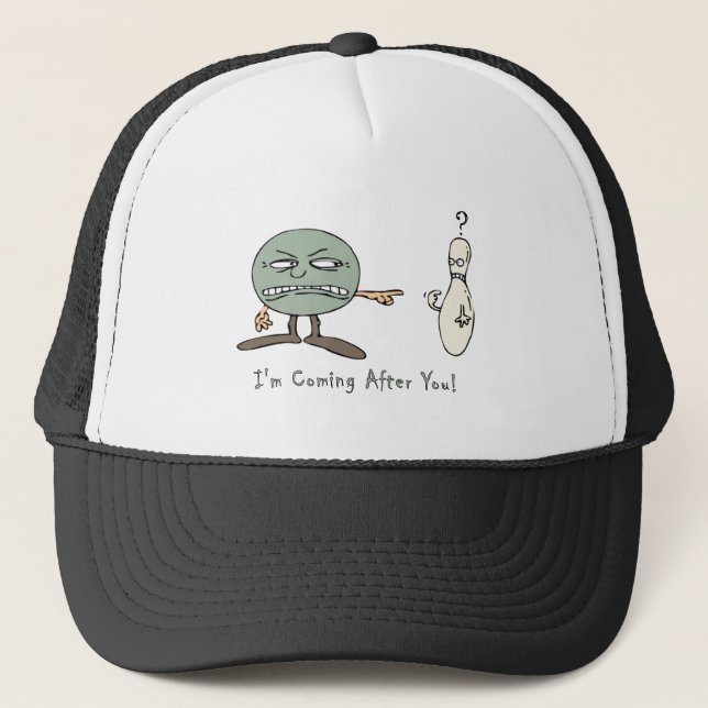 Casquette Roulement : Je viens après vous (Devant)