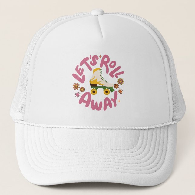 Casquette Roulons les patins à rouleaux (Devant)