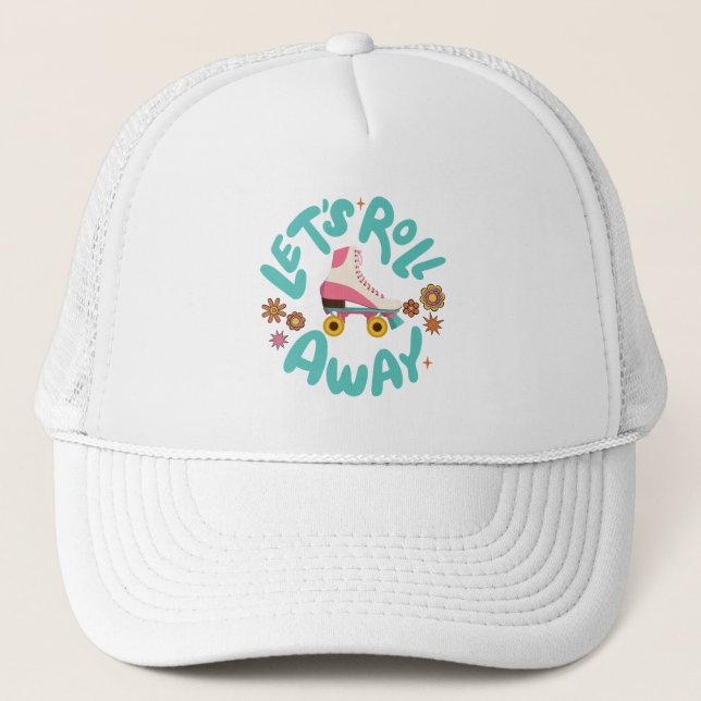Casquette Roulons les patins à rouleaux (Devant)