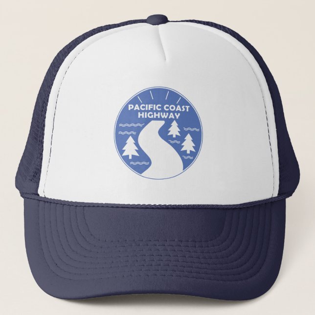 Casquette Route de la côte Pacifique (Devant)