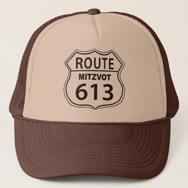 Casquette Route Mitzvot 613 (Devant)