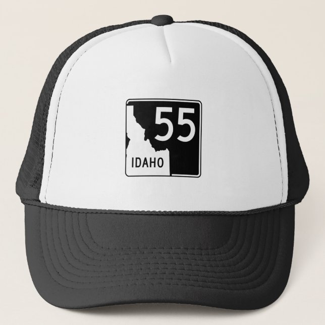 Casquette Route nationale 55 de l'Idaho (Devant)