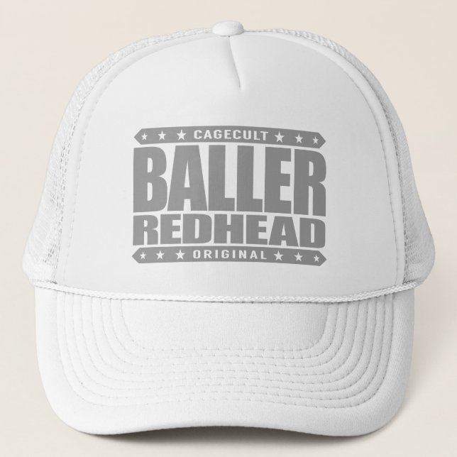 Casquette ROUX de BALLER - je suis augmentation ardente de (Devant)