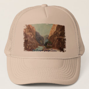 Casquette royal vintage de train de gorge
