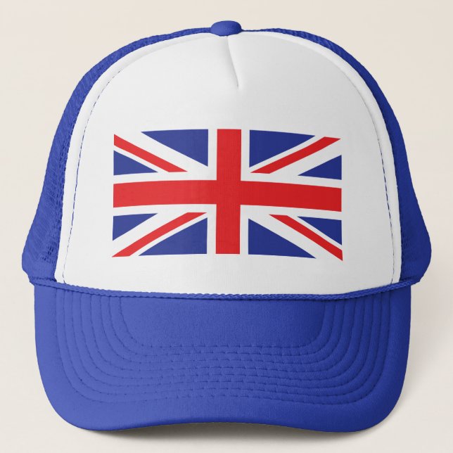 Casquette Royaume-Uni / Drapeau Union Jack (Devant)